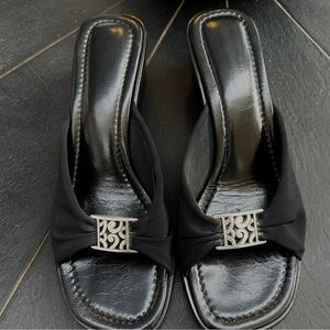 BRIGHTON “Isabelle” Wedge Open Toe  Sandals Size 9
